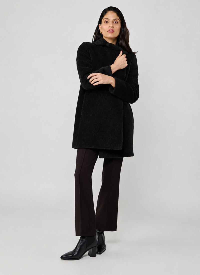 Alpaca Single Breasted Coat