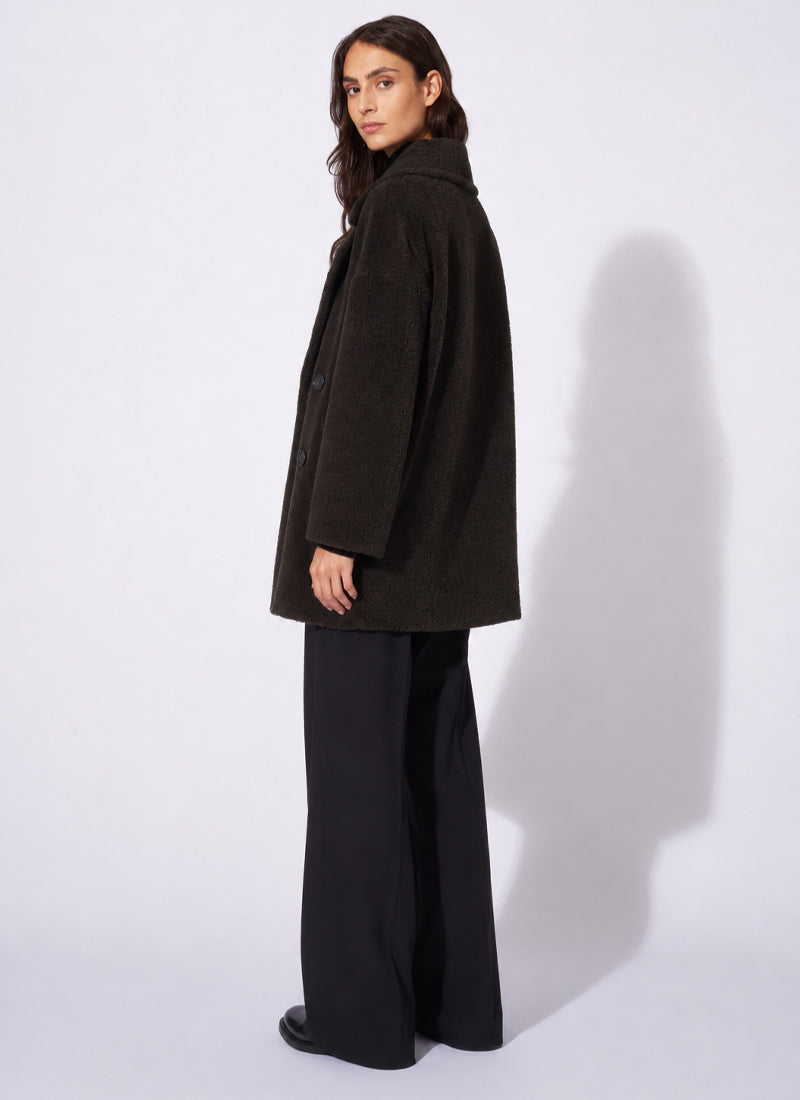 Alpaca Double Breast Coat