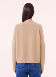 Amelie Symbol Cashmere Crewneck Sweater