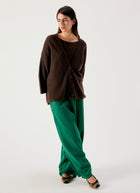 Damsville Ribbed Cardigan