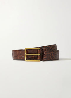 Anderson's Kate Mock Croc Leather Belt