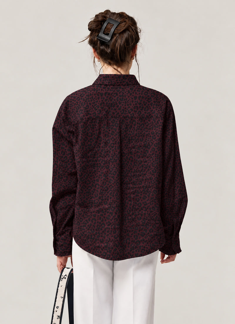 Andra Camicia Long Sleeve Silk Shirt