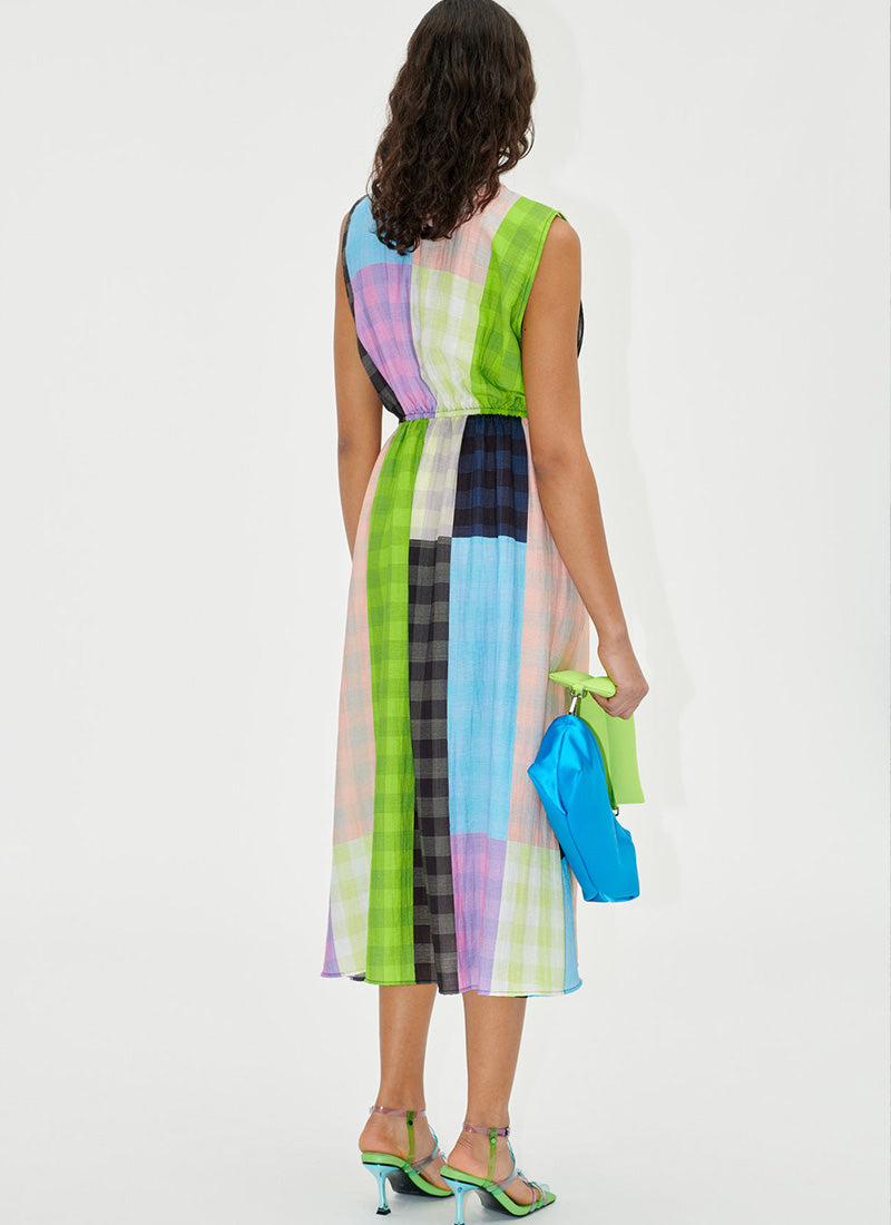 Stine Goya Annalie Check Dress