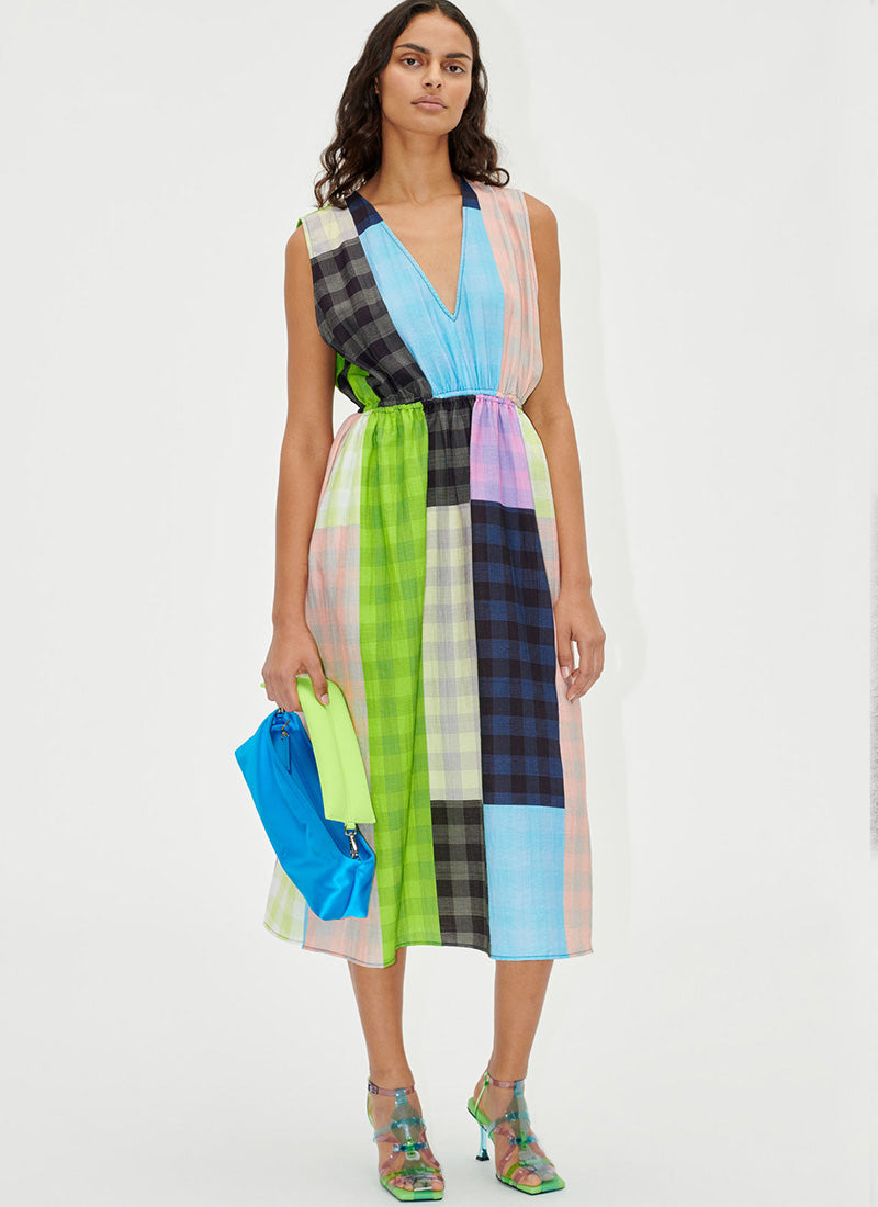 Stine Goya Annalie Check Dress
