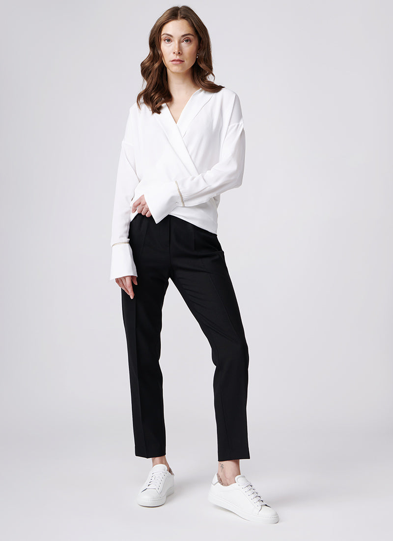Antonelli Anchise Wrap Blouse
