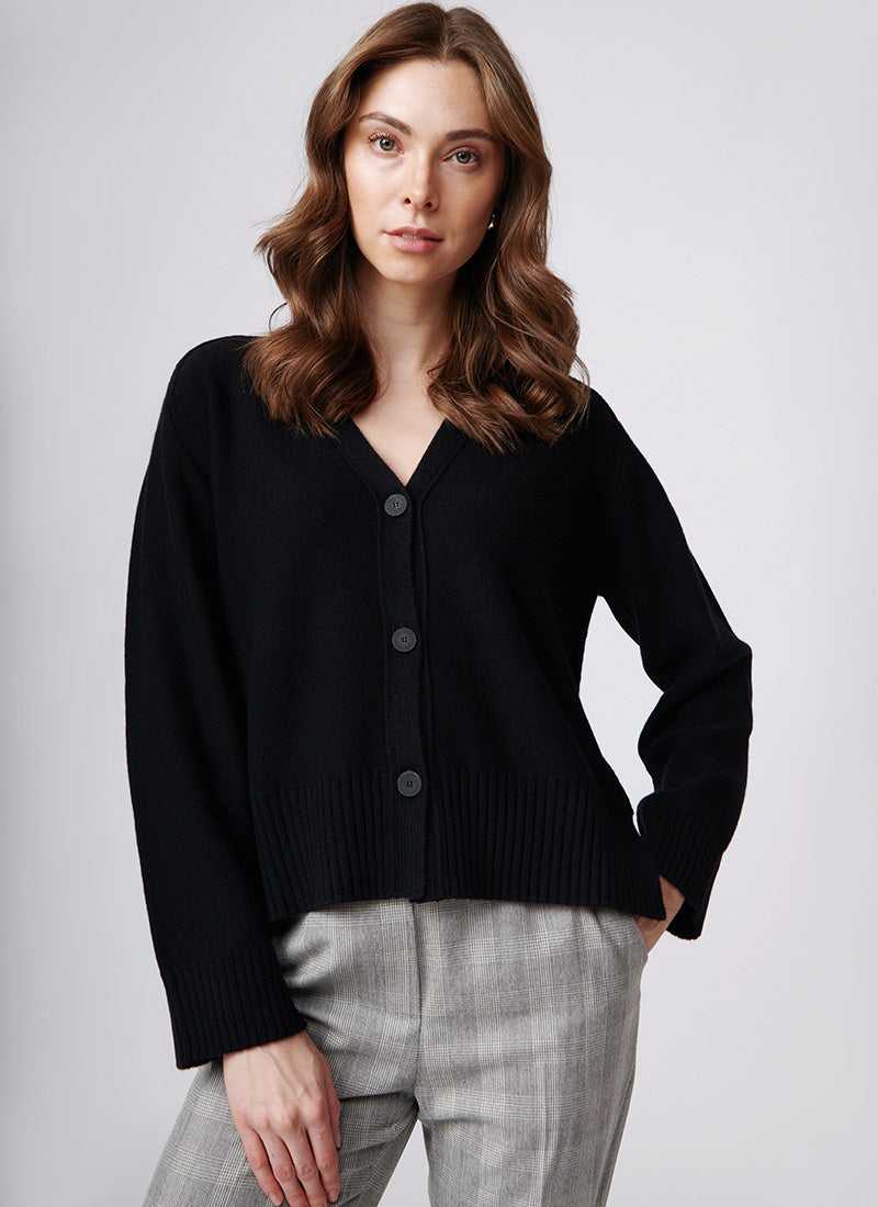 Antonelli Crema Wool Cardigan