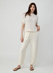Glicine Short Sleeve Knit Top by Antonelli at Andrews