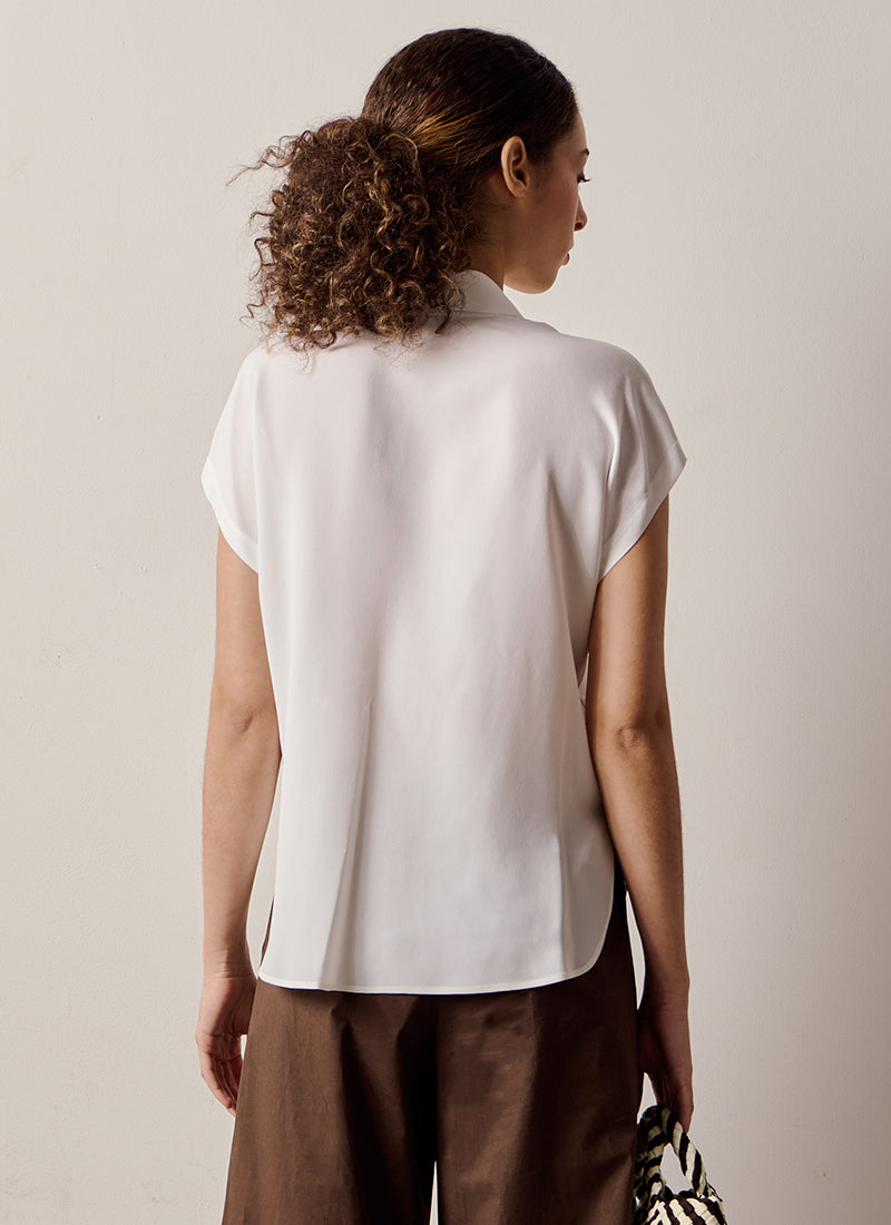 Antonelli Bramante Short Sleeve Blouse