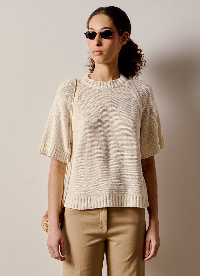 Antonelli Heidi Short Sleeve Sweater