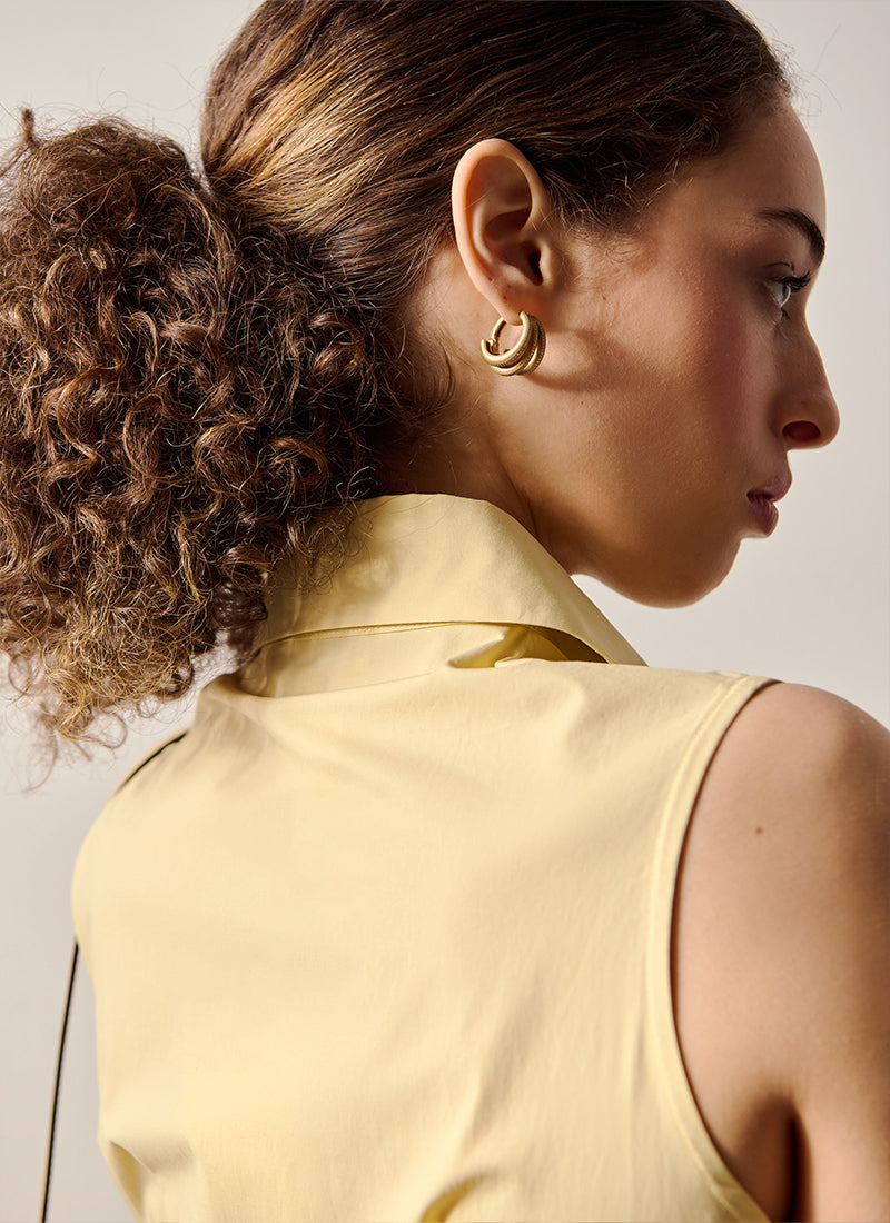 Antonelli Minneapolis Sleeveless Shirt Dress