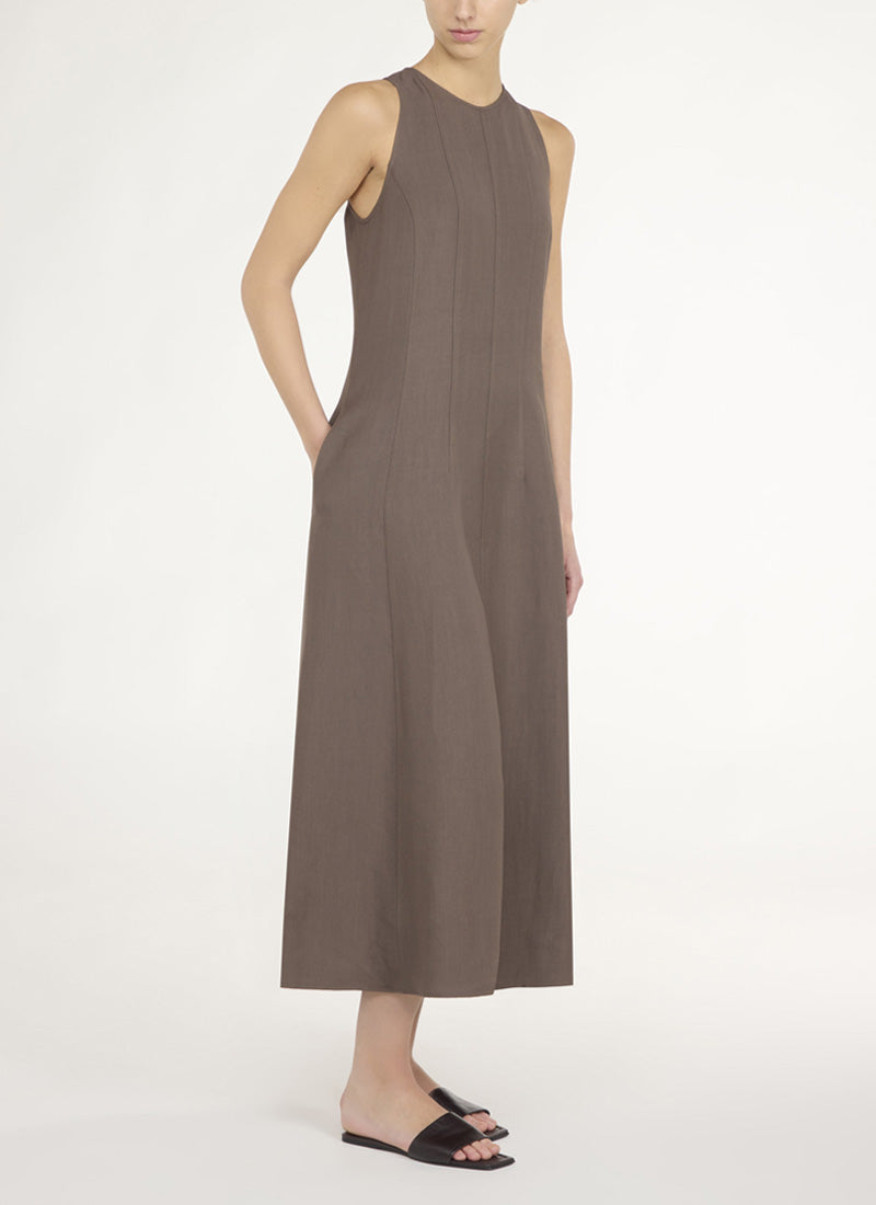 Antonelli Monsen Linen Midi Dress