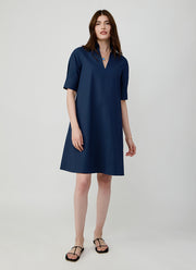 Antonelli Nicla Short Sleeve V-Neck Dress