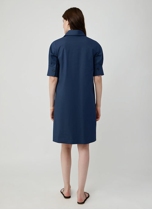 Antonelli Nicla Short Sleeve V-Neck Dress