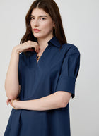 Antonelli Nicla Short Sleeve V-Neck Dress
