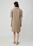 Antonelli Nicla Short Sleeve V-Neck Dress