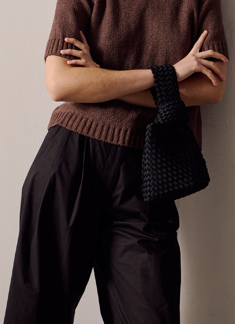 Tenerife Wide Leg Pleated Crop
