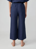 Antonelli Tropea Wide Leg Linen Pant