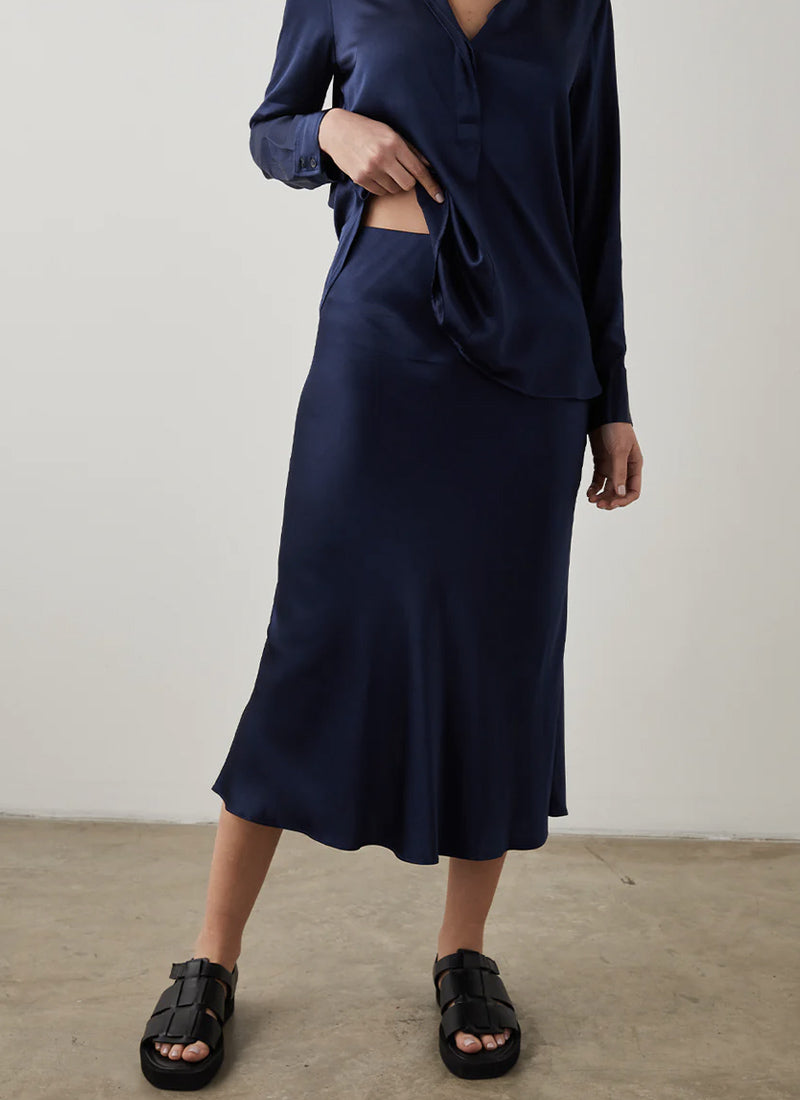 Rails Anya Satin Skirt