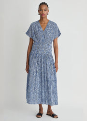 Apiece Apart Airy Mana V-Neck Maxi Dress