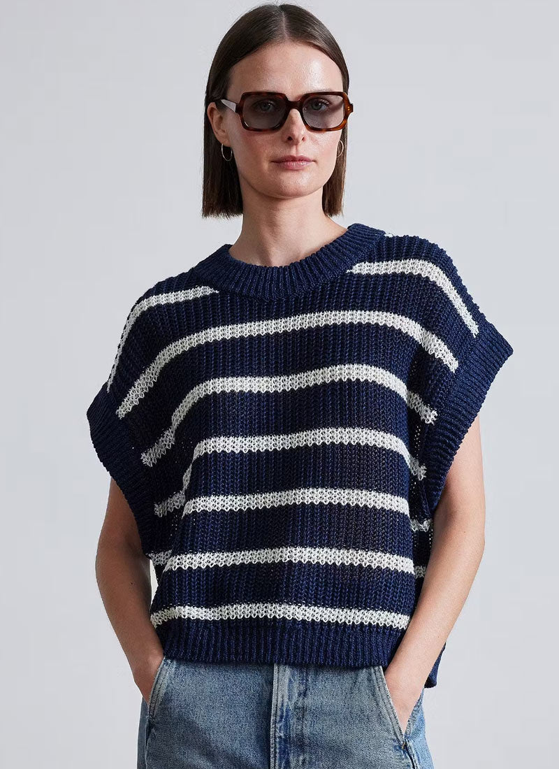 Apiece Apart Oliva Linen Vest