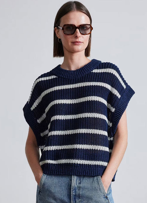 Apiece Apart Oliva Linen Vest