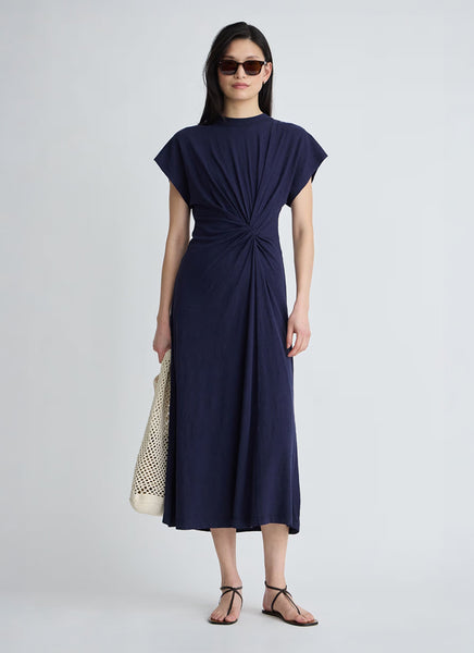 Volta Twist Midi Dress by Apiece Apart | Andrews