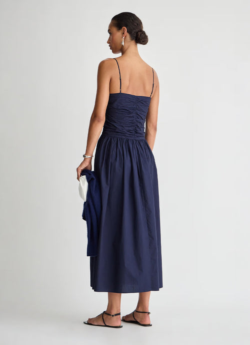  Jana Ruched Bodice Maxi Dress by Apiece Apart at Andrews 
