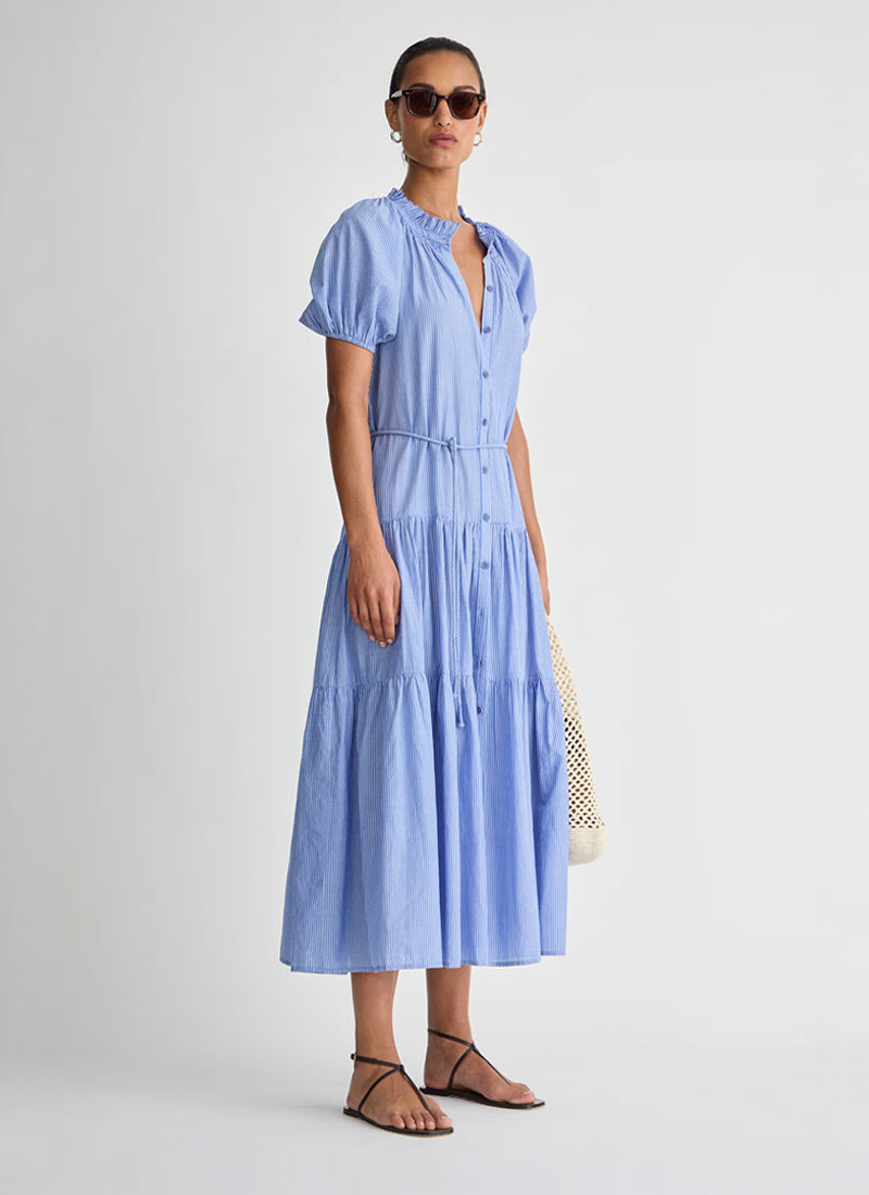 Apiece Apart Mazza Striped Dress