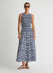Apiece Apart Siempre Cotton Tank Maxi Dress