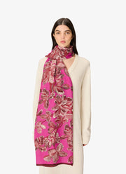 Arboris Flower Wool Scarf