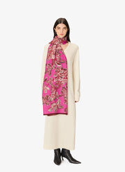 Arboris Flower Wool Scarf