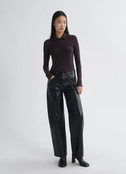 Arc Jean Leather Pants