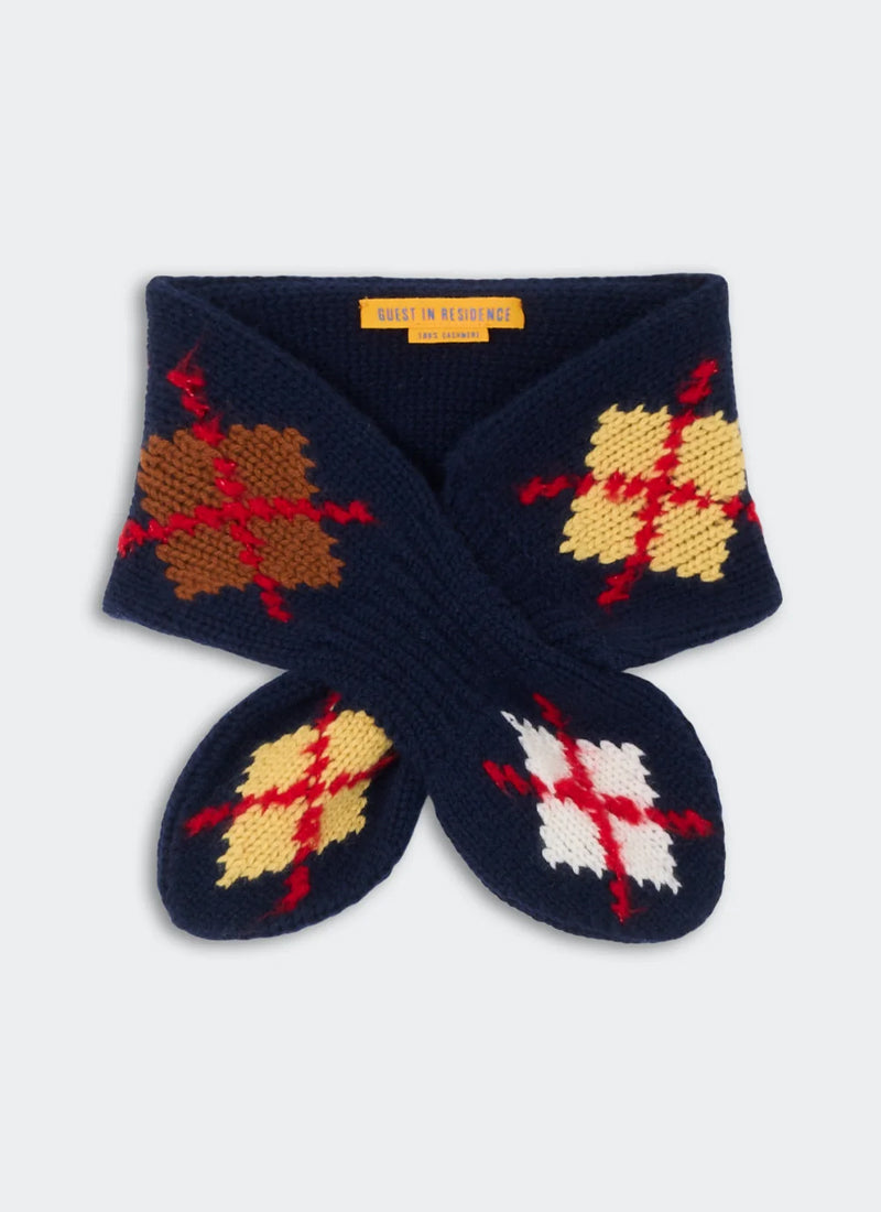 Argyle Bowtie Scarf
