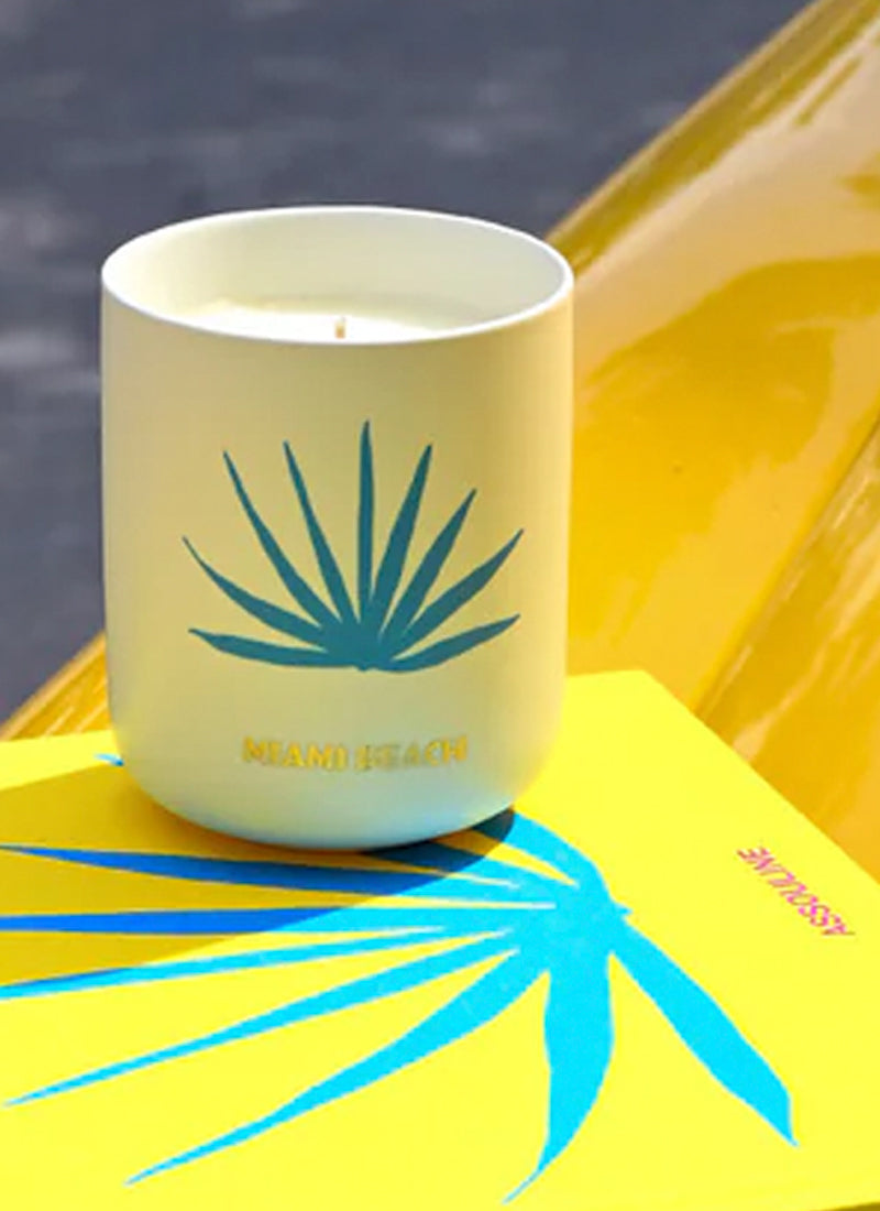 Assouline Miami Beach Candle