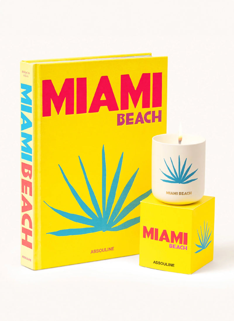 Assouline Miami Beach Candle