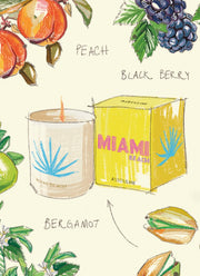 Assouline Miami Beach Candle