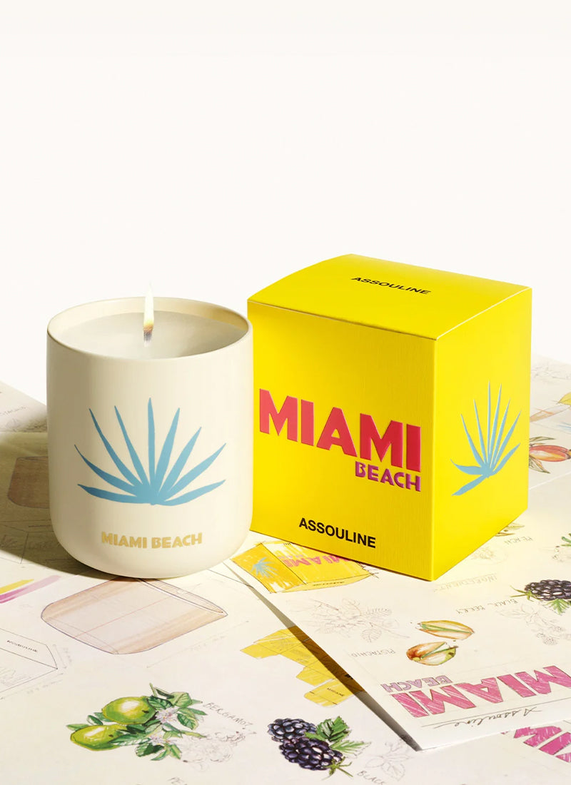 Assouline Miami Beach Candle