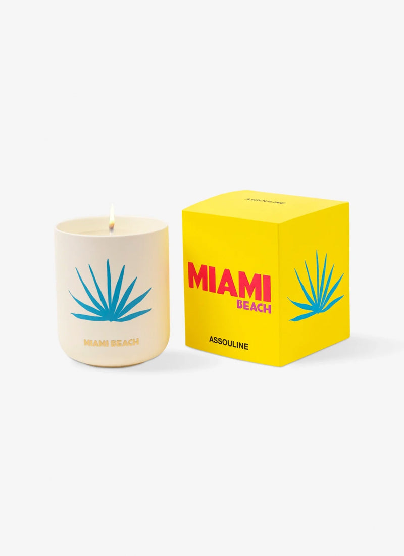 Assouline Miami Beach Candle