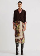 Asymmetrical Overlay Skirt