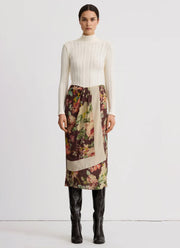 Asymmetrical Overlay Skirt