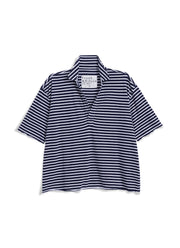 Frank & Eileen Patty Cotton Popover Short Sleeve Henley