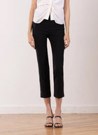 Avenue Montaigne Brigitte Signature Slim Crop Pants