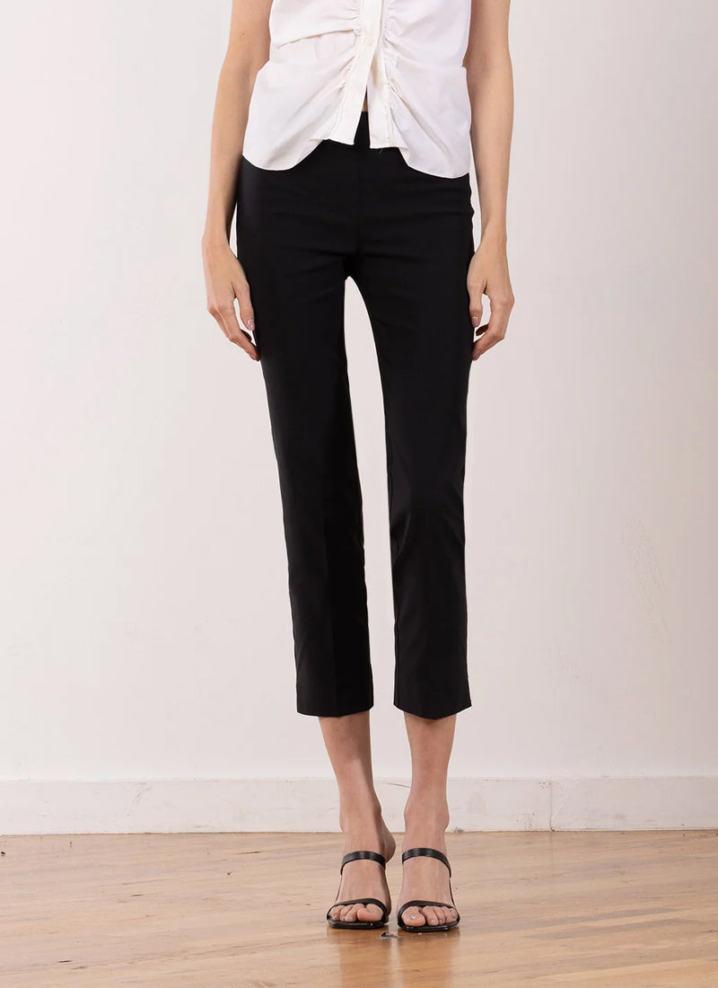 Avenue Montaigne Brigitte Signature Slim Crop Pants