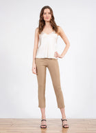 Avenue Montaigne Brigitte Signature Slim Crop Pants
