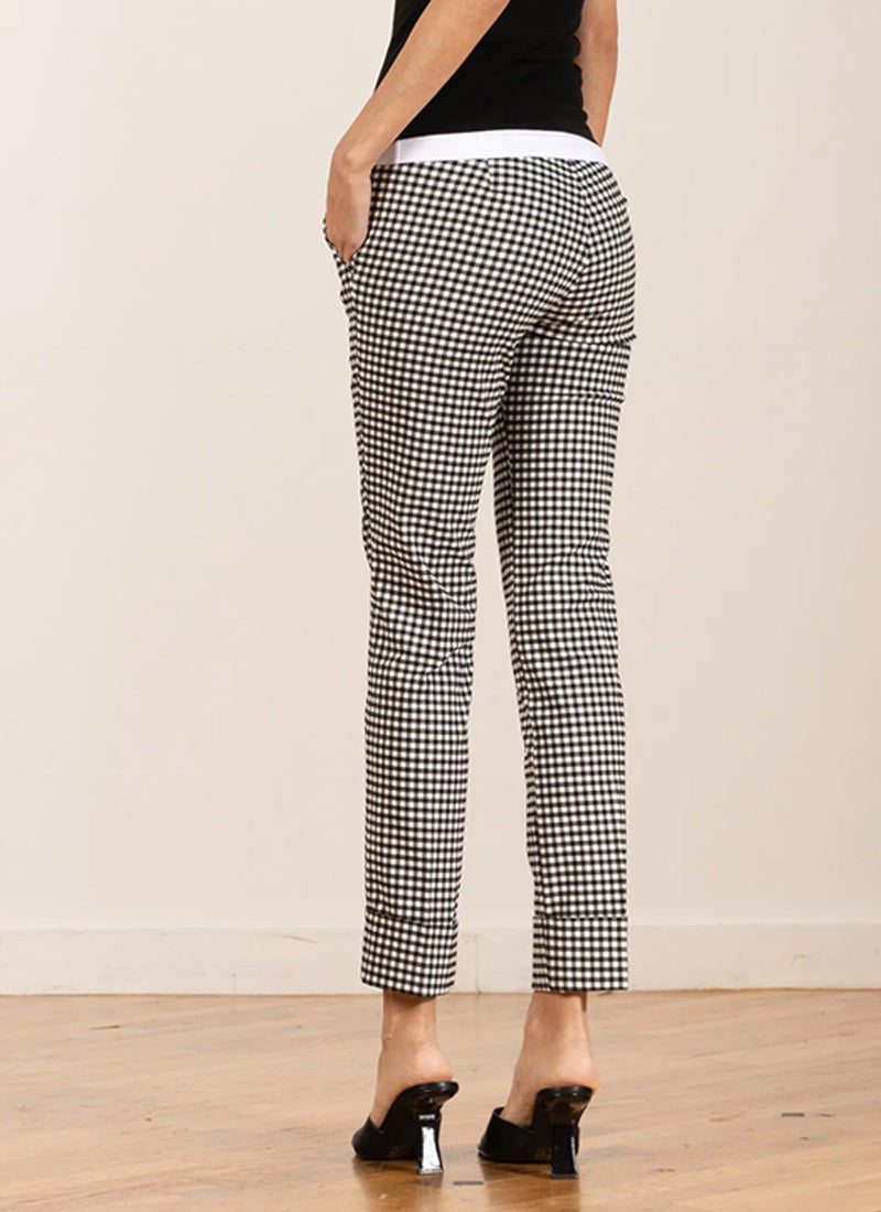 Avenue Montaigne Ben Slim Cuff Pants
