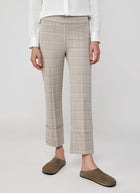 Avenue Montaigne Bonnie Plaid Straight Leg Pant