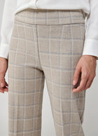 Avenue Montaigne Bonnie Plaid Straight Leg Pant