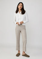 Avenue Montaigne Bonnie Plaid Straight Leg Pant