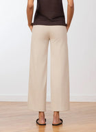 Avenue Montaigne Grace Pinstripe Wide Leg Ankle Pant