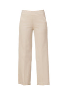 Avenue Montaigne Grace Pinstripe Wide Leg Ankle Pant